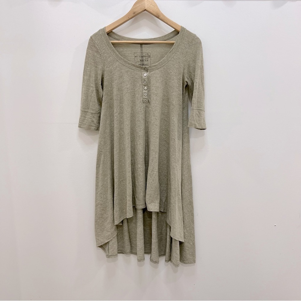 We The Free asymmetrical dress tshirt